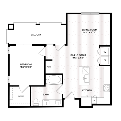 Aura Flagstaff 2D Floor Plan - A2H